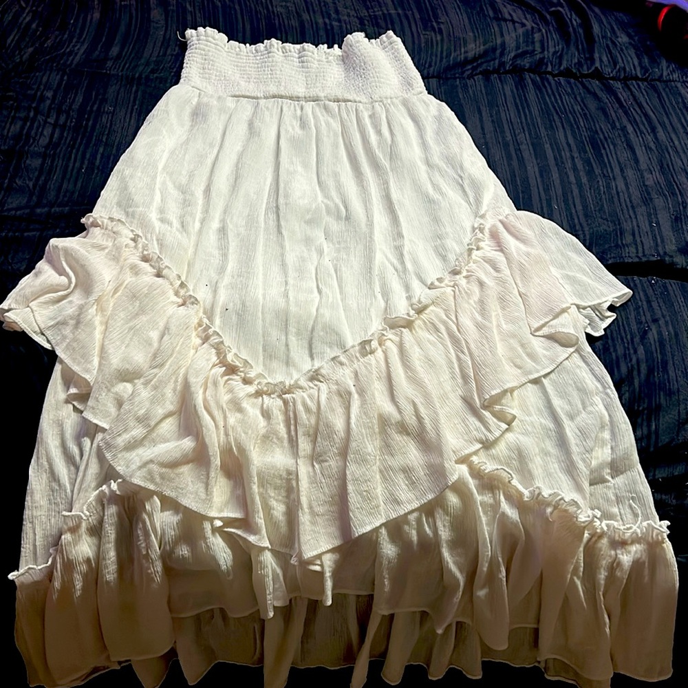 Women’s XL white LIFE dress